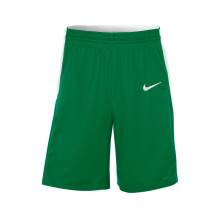 Pantaloncini Team Basketball Pine Green-White