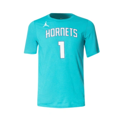 Maglietta Charlotte Hornets Essential Icon Edition Lamelo Ball da Bambino