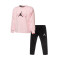 Tuta Jordan Soft Touch Mixed Crew da Bambina
