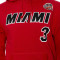Felpa Mitchell & Ness NBA Hall Of Fame Fleece Miami Heat - Dwyane Wade