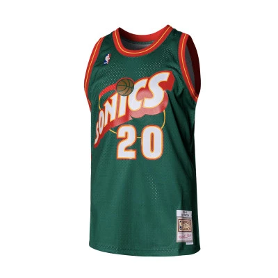 Maglietta Swingman Jersey Seattle Supersonics - Gary Payton 1995