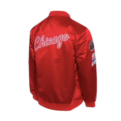 Giacca Bomber Lightweight Satin Chicago Bulls