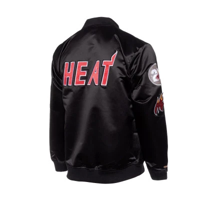 Giacca Lightweight Satin Miami Heat