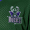 Maglia Mitchell & Ness Fashion Mesh V-Neck Milwaukee Bucks