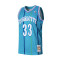 Maglietta Mitchell & Ness Swingman Jersey Charlotte Hornets - Alonzo Mourning 1992-93
