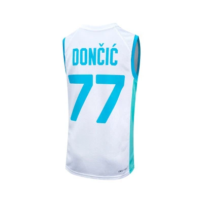 Maglia Nazionale Slovenia Home Luka Doncic 2024 per Bambini