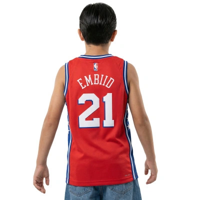 Maglia Philadelphia 76Ers Statement Swingman Joel Embiid da Bambino