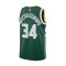 Maglia Nike Milwaukee Bucks Icon Edition Antetokounmpo Età prescolare