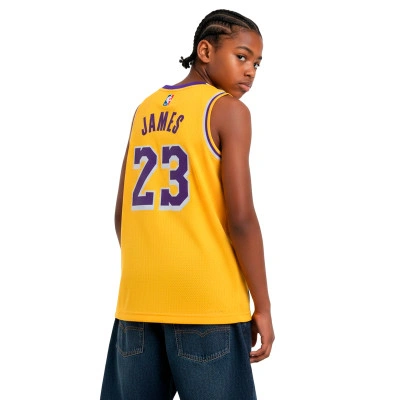 Maglia Los Angeles Lakers Icon Edition Lebron James da Bambino