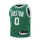 Maglia Nike Boston Celtics Icon Edition Jayson Tatum Età prescolare