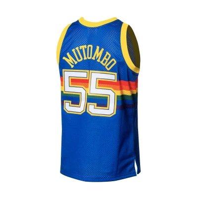 Maglietta Swingman Jersey Denver Nuggets - Dikembe Mutombo 1991-92