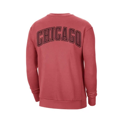 Felpa Chicago Bulls Fleece Crew Courtside Statement