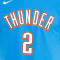 Maglietta Nike Oklahoma City Thunder Icon Shai Gilgeous da Bambino