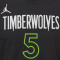Maglietta Jordan Minnesota Timberwolves Essential Statement Edition Anthony Edwards Niño
