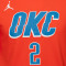 Maglietta Jordan Oklahoma City Thunder Statement Edition Shai Gilgeous Alexander da Bambino