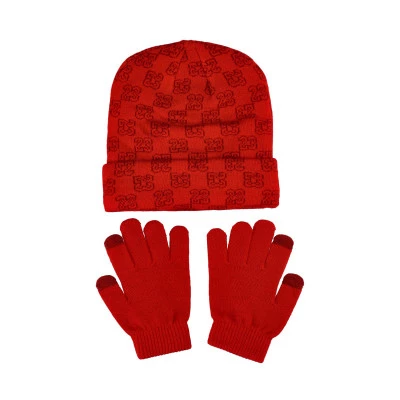 Berretto Jan Monogram Beanie Set da Bambino