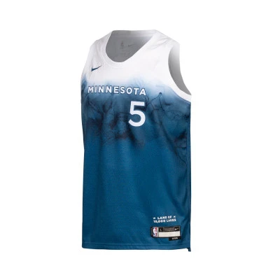 Maglia Minnesota Timberwolves Anthony Edwards City Edition 2023-2024 da Bambino