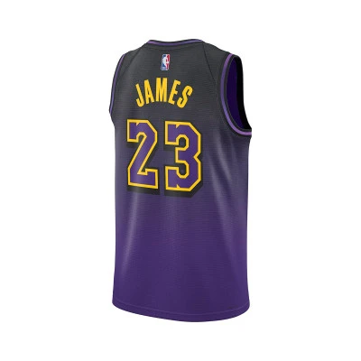 Maglia Los Angeles Lakers Lebron James Swingman City Edition 2024-2025 da Bambino