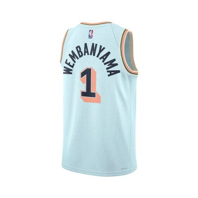 Maglia San Antonio Spurs Victor Wembanyama Swingman City Edition 2024-2025 da Bambino