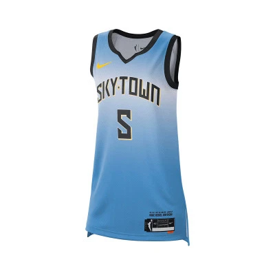 Maglietta Chicago Sky WNBA Angel Reese Rebel Edition Victory