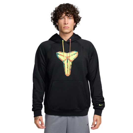 Felpa Con Cappuccio Kobe Bryant Numero 24 Nera &ndash; NBA Basket Uomo
