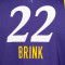 Maglietta Nike Los Angeles Sparks WNBA Cameron Brink Explorer Edition Swingman da Bambino
