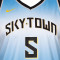 Maglietta Nike Chicago Sky WNBA Angel Reese Rebel Edition Swingman da Bambino