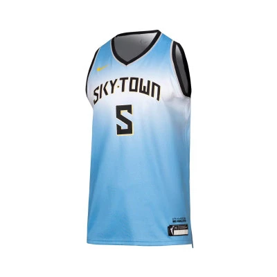 Maglietta Chicago Sky WNBA Angel Reese Rebel Edition Swingman da Bambino