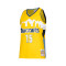 Maglietta Mitchell & Ness NBA Yellow Jersey Nuggets 2017 Nikola Jokic