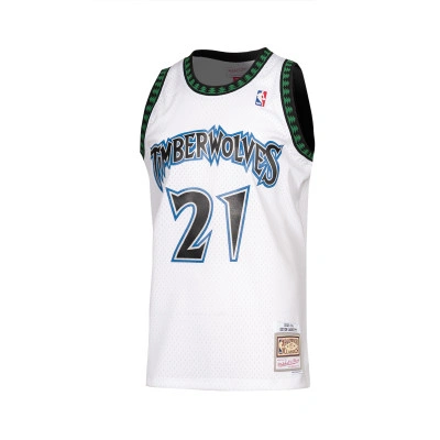 Maglietta NBA White Jersey Timberwolves 2003 Kevin Garnett