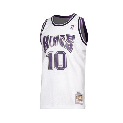 Maglietta NBA White Jersey Kings 2001 Mike Bibby