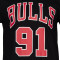 Maglietta Mitchell & Ness Name & Number Chicago Bulls Dennis Rodman