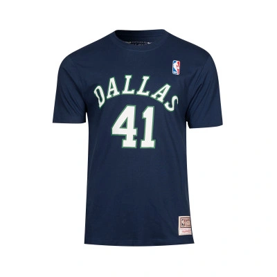 Maglietta Name & Number Dallas Mavericks Nowitzki