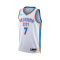 Maglia Nike Oklahoma City Thunder Swingman Association Edition Chet Holmgren