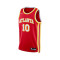 Maglia Nike Atlanta Hawks Swingman Icon Edition Zaccharie Risacher