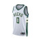 Maglietta Nike Milwaukee Bucks Association Edition Swingman Damian Lillard