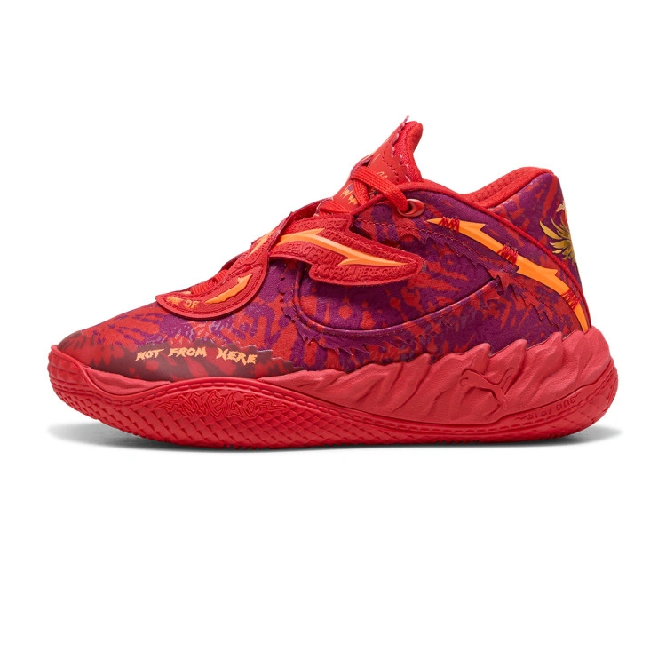 zapatillas-puma-mb.05-crowd-surf-nino-red-magenta-gleam-speed-yellow-2