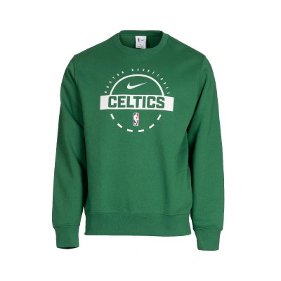 Felpa Boston Celtics Club Practice Fleece Crew