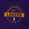 Tuta Nike Los Angeles Lakers Club Fleece da Bambino