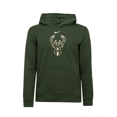 Felpa Milwaukee Bucks Club Logo da Bambino