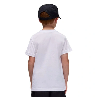 Maglietta Wordmark Emb Crew Preescolar