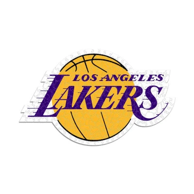 Puzzle di Legno Los Angeles Lakers Logo Misura S (150 Pezzi)