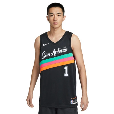 Maglietta San Antonio Spurs Swingman City Edition Victor Wembanyama