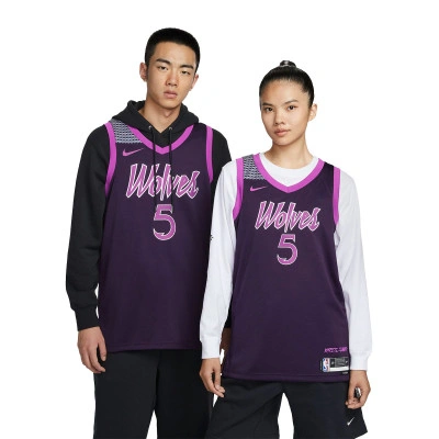 Maglietta Minnesota Timberwolves Swingman City Edition Anthony Edwards