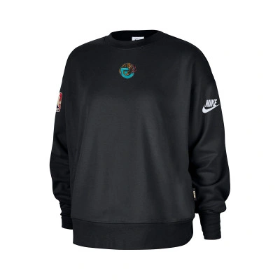 Felpa Memphis Grizzlies Hardwood Classics Fleece Crew Premium da Donna