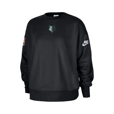 Felpa Minnesota Timberwolves Hardwood Classics Fleece Crew Premium da Donna
