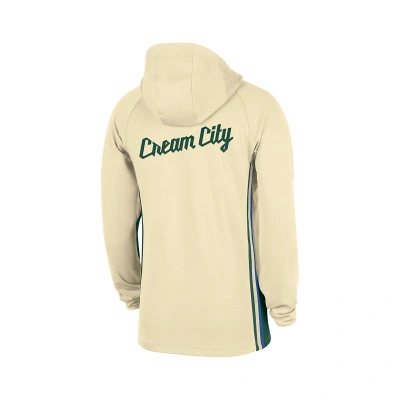 Felpa Milwaukee Bucks Zone Half-Zip City Edition