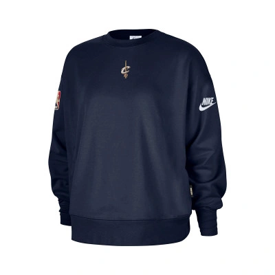 Felpa Cleveland Cavaliers Hardwood Classics Fleece Crew Premium da Donna