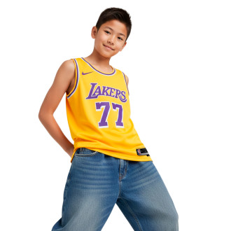 Maglia Los Angeles Lakers Icon Edition Swingman Luka Doncic da Bambino