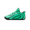 Scarpe Jordan Tatum 4 Green Glow da Bambino